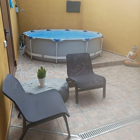 Tradicional Casa Canaria Con Piscina Y Vistas Al Teide อิคอดเดลอสวินอส ภายนอก รูปภาพ