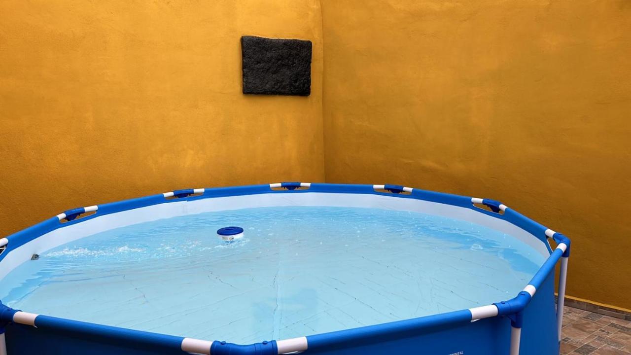 Tradicional Casa Canaria Con Piscina Y Vistas Al Teide อิคอดเดลอสวินอส ภายนอก รูปภาพ
