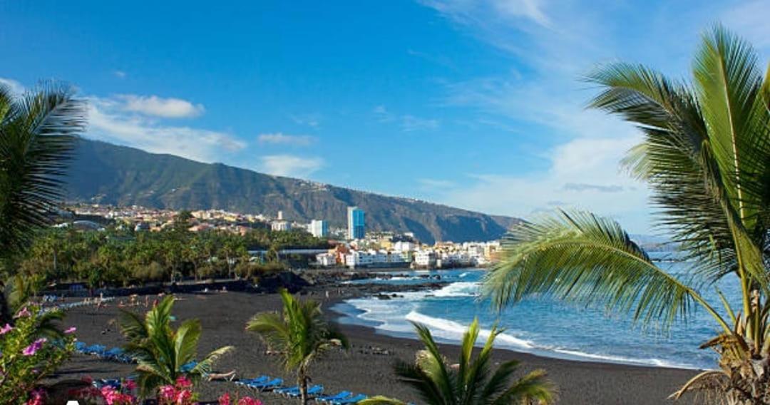 Tradicional Casa Canaria Con Piscina Y Vistas Al Teide อิคอดเดลอสวินอส ภายนอก รูปภาพ
